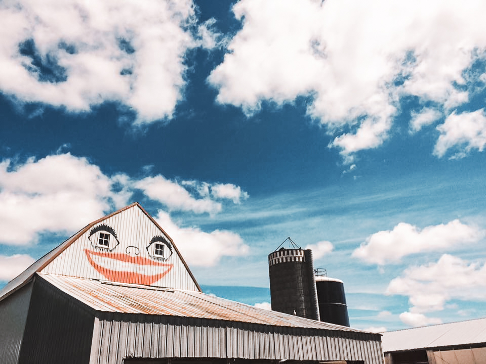 Smiley Face Barn (Home site)